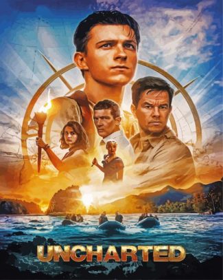 Uncharted Poster Diamond Painting