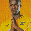 Willy Boly Wolves Player Diamond Painting