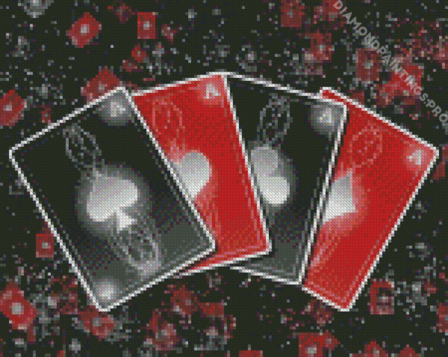 Ace Deck Of Cards Diamond Painting