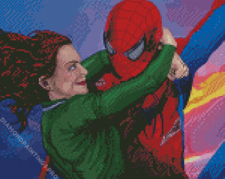 Aesthetic Spider Man And Mary Jane Diamond Painting