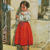 Beggar Spanish Girl Diamond Painting