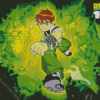 Ben 10 Animation Diamond Painting