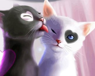 Cats Animal Lovers Art Diamond Painting