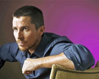 Christian Bale English Actor Diamond Painting