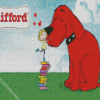 Clifford Red Puppy Diamond Painting