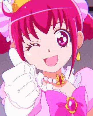 Cure Happy Glitter Force Diamond Painting