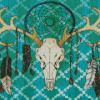 Deer Animal Skull Diamond Painting