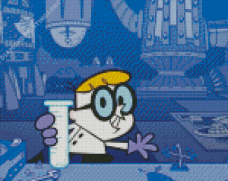 Dexter In The Laboratory Diamond Painting