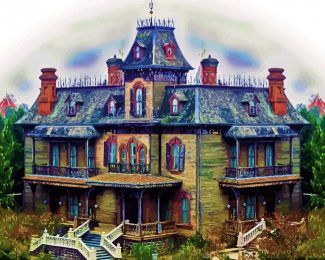 Disney Movie Haunted Mansion Diamond Painting