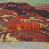 Early Spring Quebec A Y Jackson Diamond Painting