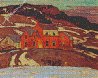 Early Spring Quebec A Y Jackson Diamond Painting