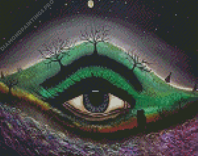 Gaia Eye Diamond Painting
