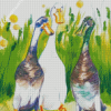 Indian Runner Duck Birds Diamond Painting
