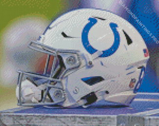 Indianapolis Colts Helmet Diamond Painting