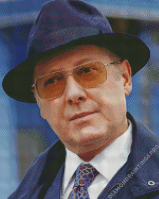 James Spader With Hat Diamond Painting