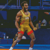 Jordan Burroughs Diamond Painting