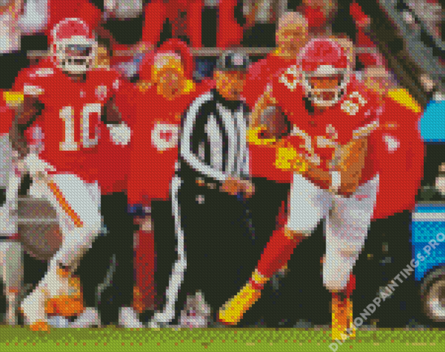 KC Chiefs Players Diamond Painting