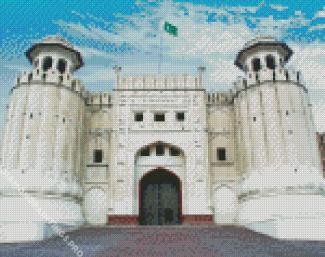 Lahore Fort Pakistan Diamond Painting
