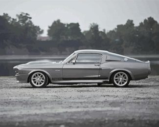 Luxury Mustang Eleanor Diamond Painting