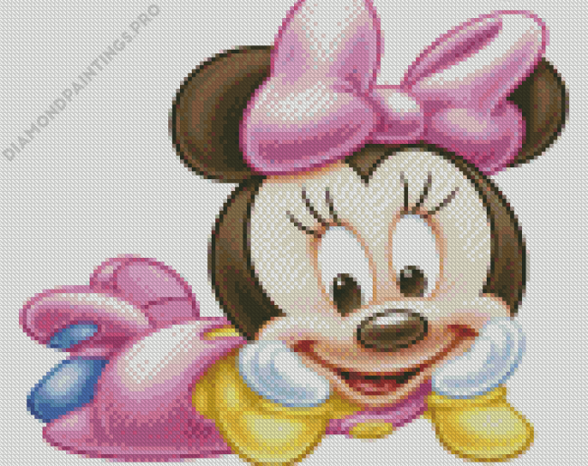 Minnie Mouse Baby Diamond Painting