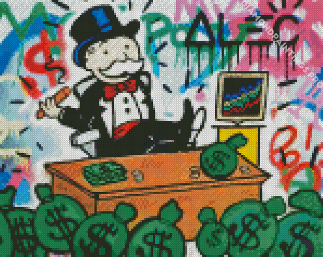 Monopoly Diamond Painting