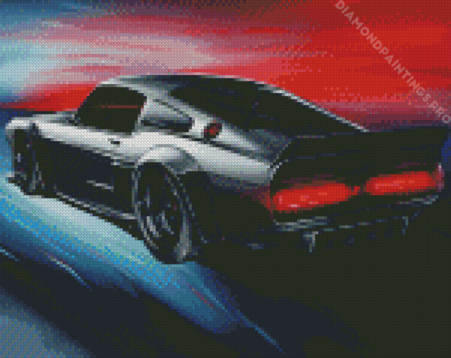 Mustang Eleanor Art Diamond Painting