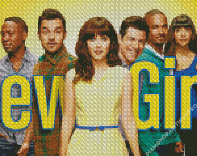 New Girl Sitcom Diamond Painting