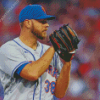 New York Mets Baseball Player Diamond Painting