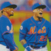 New York Mets Baseball Players Diamond Painting