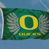 Oregon Ducks Football Flag Diamond Painting