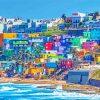 Puerto Rico Colorful Buildings Diamond Painting