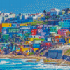 Puerto Rico Colorful Buildings Diamond Painting