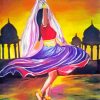 Rajasthani Girl Dancing Diamond Painting