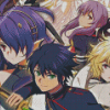 Seraph Of The End Anime Characters Diamond Painting