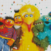 Sesame Street Character Diamond Painting