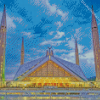 Shah Faisal Masjid Pakistan Diamond Painting
