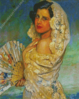 Spanish Lady Diamond Painting