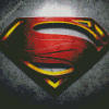 Superman Symbol Diamond Painting