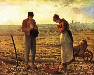 The Angelus By Millet Diamond Painting