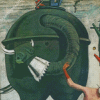 The Elephant Celebes By Max Ernst Diamond Painting