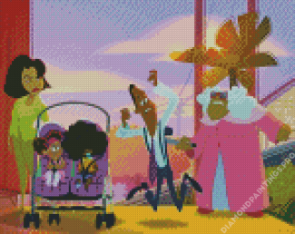 The Proud Family Characters Diamond Painting