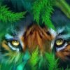 The Tiger Eyes Diamond Painting