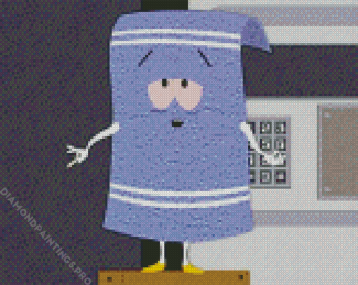Towelie Animation Character Diamond Painting