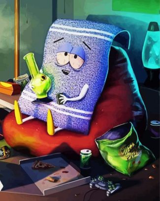 Towelie South Park Character Diamond Painting