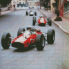 Vintage Formula 1 Cars Diamond Painting