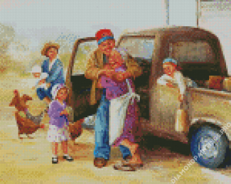 Welcome Home By Dianne Dengel Diamond Painting