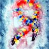 Abstract Colorful Dna Diamond Painting