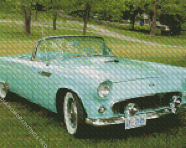 Aesthetic Tbird Diamond Painting