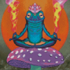 Aesthetic Zen Frog Diamond Painting