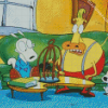 Rockos Modern Life Diamond Painting